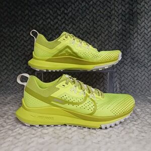 Nike React Pegasus Trail 4 Women's Running Shoes Volt Bright Cactus Size 6